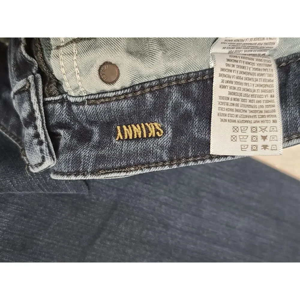 American Eagle Outfitters Men's 360 Extreme Flex Skinny Jeans Blue Size 30x32